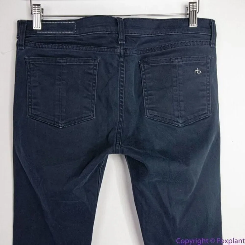 NEW Rag & Bone Jeans Skinny Legging Womens size 30 W1503M070 Navy Sateen Stretch